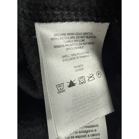 Columbia Georgia Bulldogs Fleece Vest Men's 2XL Black Full Zip Sleeveless - Picture 10 of 13